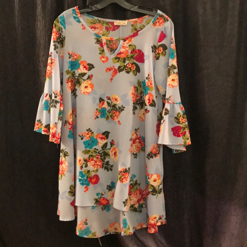 Women’s  floral hi lo tunic